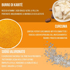 Crema Facial Antirrugie con Cúrcuma y Vitamina E – Hidratante y Regeneradora con Mantequilla de Karité – Anti-Envejecimiento para Piel Seca y Grasa – Hombres y Mujeres – 50ml
