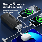 Power bank para carga durante viajes y uso diario | 40000mAh y 22.5W