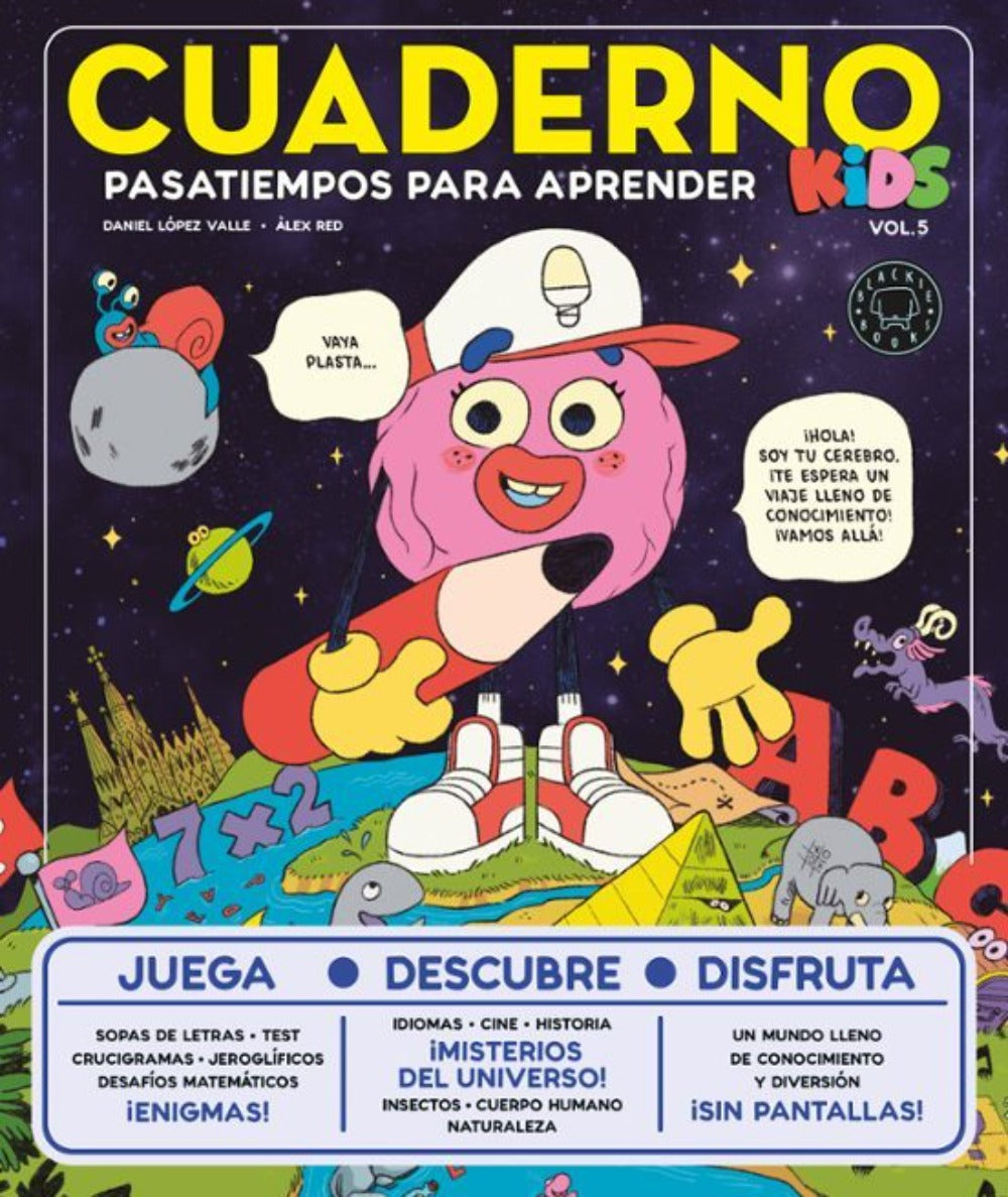 Cuaderno KIDS vol. 5 Pasatiempos para aprender