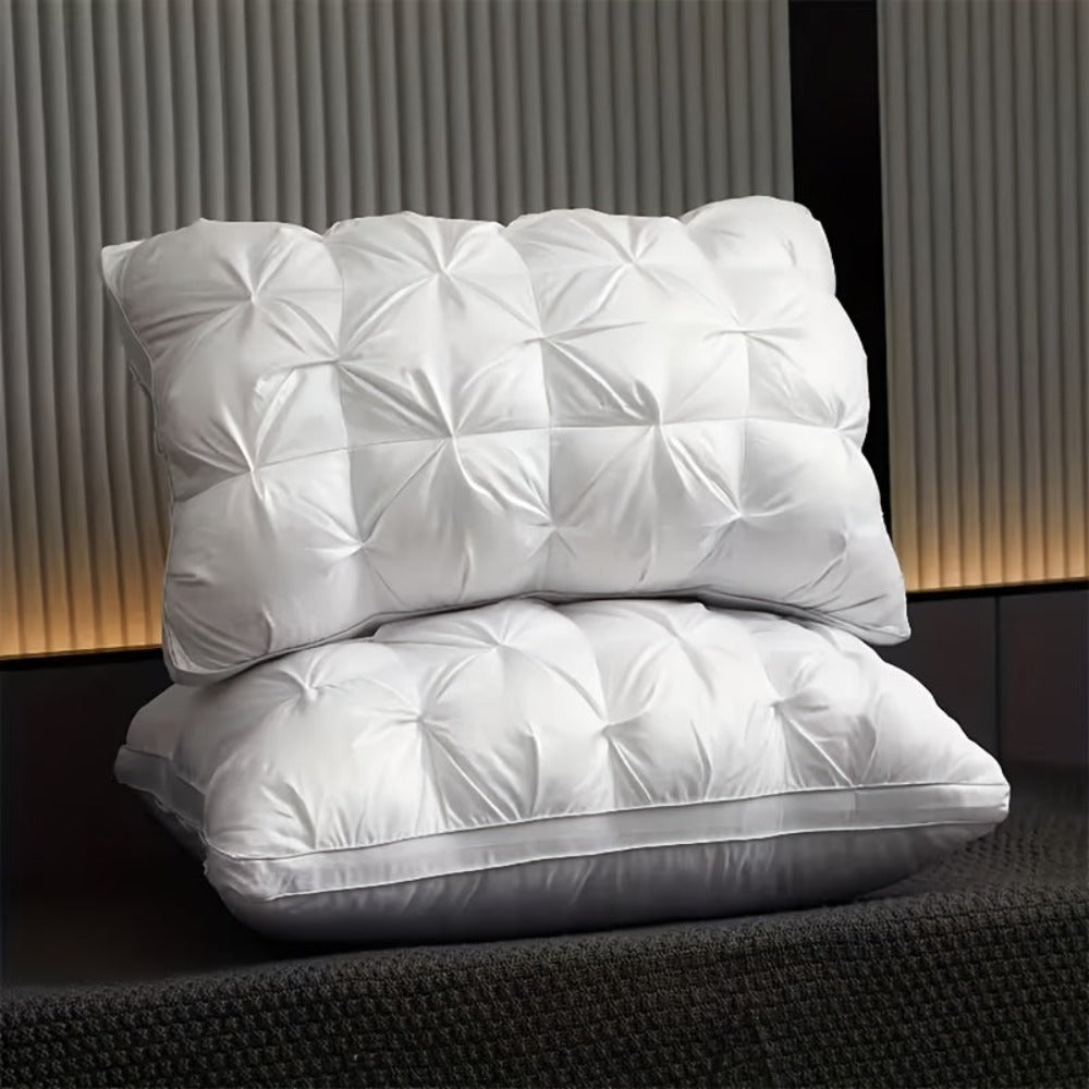 Almohada Premium Hotel Honghu, Material de Fibra Coreana Mejorado, Suavidad de Cinco Estrellas