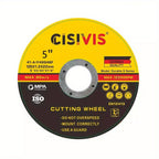 50 unidades 125mm CUCHILLA DE CORTE DE METAL ULTRA FINA 1mm PARA ACERO Y ÁNGULO INOXIDABLE