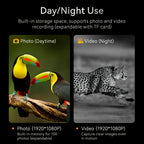 Binoculares Digitales de Visión Nocturna HD con Pantalla de 2.8" - 10x Digital, 800m de Uso Diurno y Nocturno en Completa Oscuridad, Alimentación por USB, Visor Infrarrojo de Visión Nocturna, Ajuste Infrarrojo de 7 Velocidades, para Caza, Exploración al A