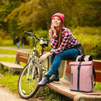 Mochila Enrollable para Hombre, Mochila Mujer para Portátil 15.6 Pulgadas, Moquera de Viaje Ligera para Hombre y Mujer de 21-25L, Bolso Escolar con Múltiples Compartimentos, Mochila Duradera de Capa Suave para Deportes al Aire Libre, Trabajo.