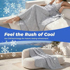 Colcha de Verano New Cool-Sense | Suave, con Relieve Ultrasónico, No se Decolora, Para Todas las Estaciones, Lavable a Máquina, Ideal para Dormitorio, Sala de Estar, Habitación de Invitados