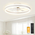 Ventilador de techo con luz y aplicación para dormitorio y sala de estar | Control Remoto