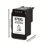 Cartuchos de tinta 575 XL compatibles con impresoras Canon 575 Cartuchos de tinta negra para Canon PIXMA TS3550i TR4750i TR4751i TS3551i