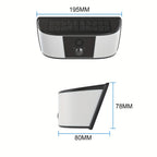 ANRAN Cámara de Luz Solar de Pared, una Cámara de Seguridad Solar para Exteriores que se Convierte en una Luz de Pared, Cuenta con Conectividad Inalámbrica 2.4G para la Seguridad del Hogar, Detección de Movimiento con IA, Iluminación Activada por Movimien