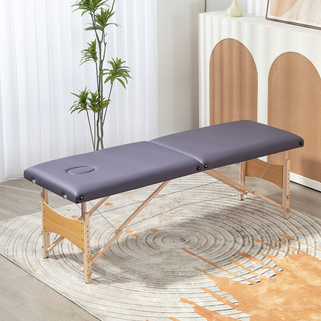 Camilla de masaje plegable 87 cm plegable | Fisioterapia estética masaje y uso profesional