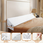 Colchón Cuña, Almohada Cuña, Almohada para Lectura, Respaldo para Lectura, Elevador de Cabeza/Piernas, Cierre de Cabecero, Reposacabezas o Respaldo entre Cabeza y Pared, con Funda Extraíble, Regalo de Navidad y Halloween