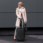 Maleta de Cabina ABS Rígida 20/24/28 Pulgadas, Ruedas Giratorias 360°, Candado TSA, Equipaje Ligero para Viajes