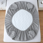 1pc Protector de Colchón Acolchado y Engrosado Impermeable - Funda de Colchón Ultra Suave y Cómoda, Adecuada para Dormitorios, Residencias, Decoración de Habitaciones, Habitaciones de Invitados y Hoteles (Excluyendo Fundas de Almohada)