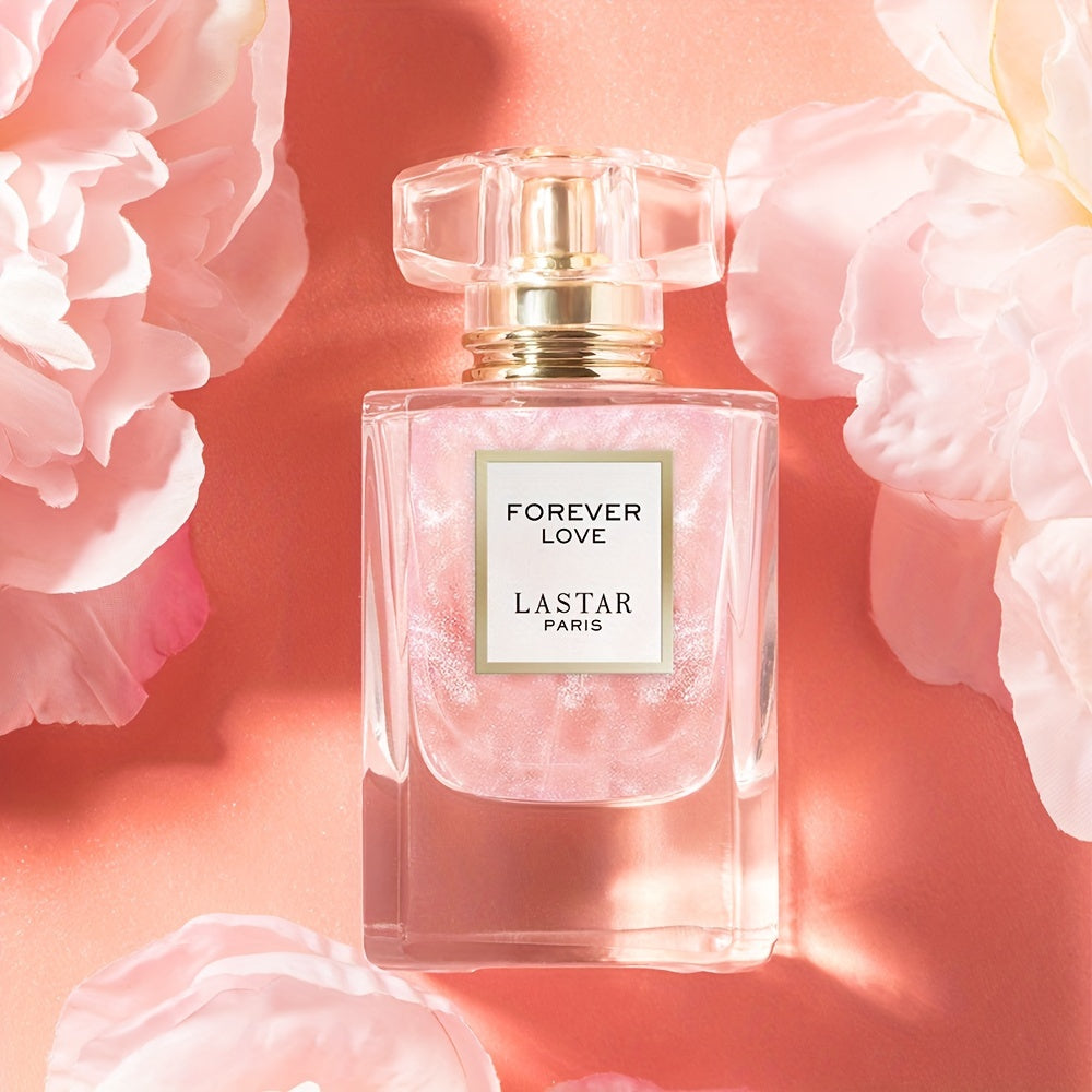 Forever Love Lady Eau De Toilette Avanzada, Fragancia Única y Encantadora, Duradera y de Gran Cuerpo, Crea un Ambiente Romántico, Ideal para Citas, Compras y Viajes, Regalo Perfecto para Cumpleaños, Navidad y Fiestas, 55ml/50ml