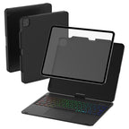 Funda con teclado giratorio para iPad para escritura, estudio y trabajo móvil