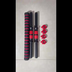 Juego de mancuernas ajustables,Forma Octogonal, pesas ajustables y agarre cómodo, equipo de entrenamiento para entrenamientos versátiles en casa y gimnasio, unisex