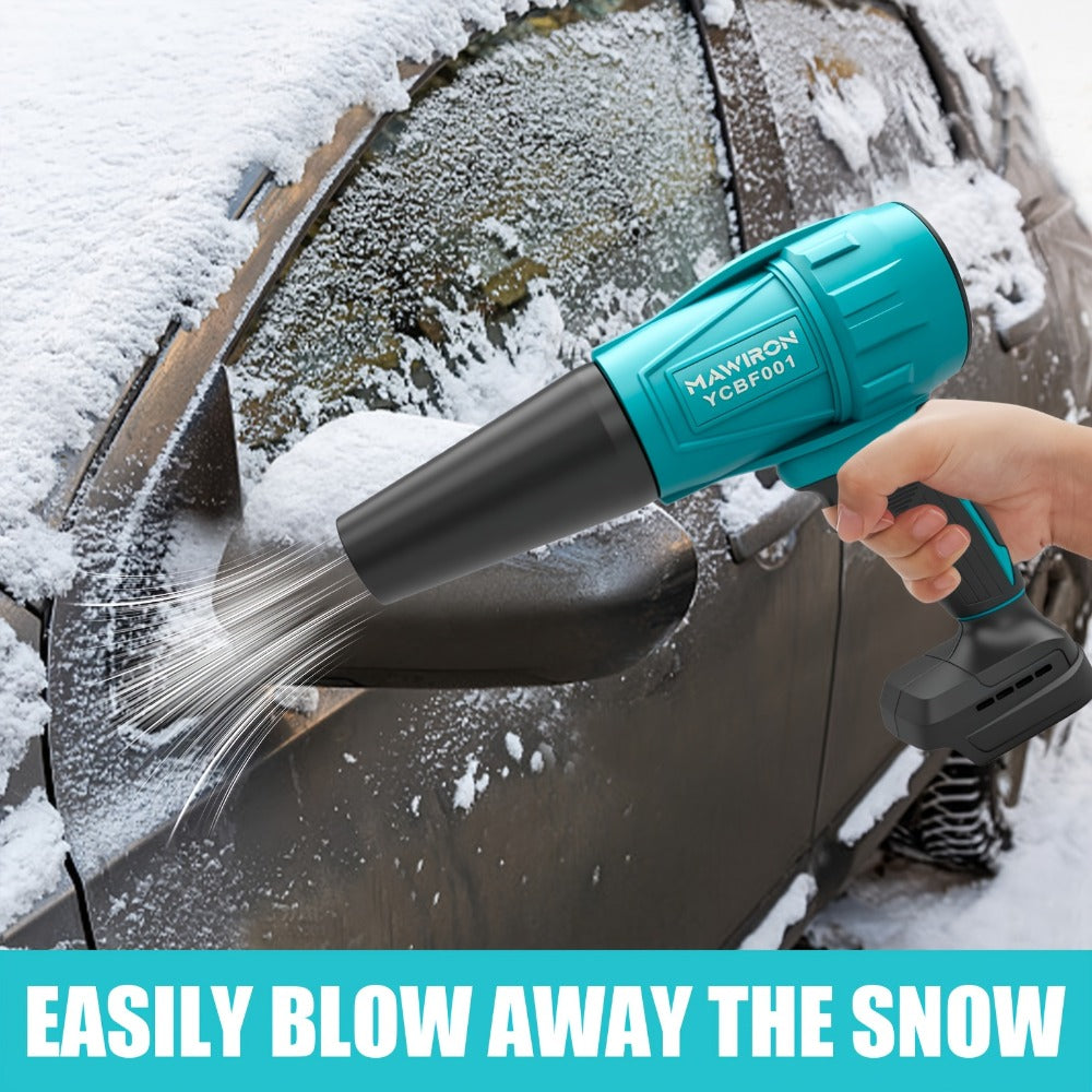 Soplador de hojas inalámbrico compatible con batería de 18 V portátil | Jardín, coche y limpieza exterior