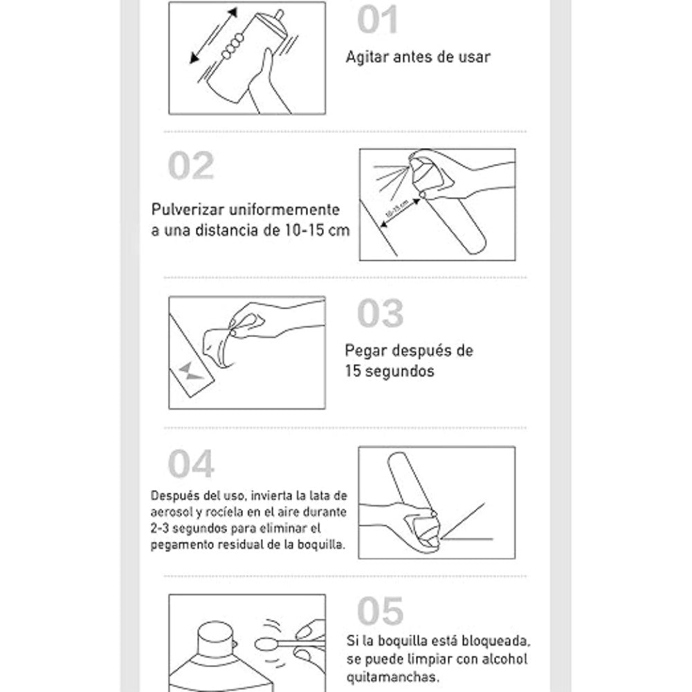 H HANSEL HOME Pegamento Adhesivo Multiusos 200ml para Papel, Cartón y Fotos, Fijación Duradera para Manualidades, Oficina y Proyectos Creativos