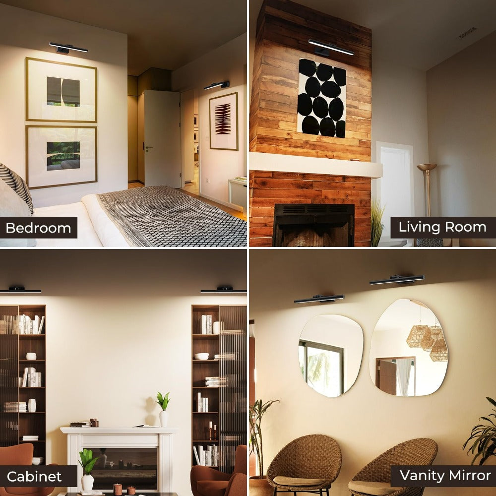 Luz LED regulable para tocador 40 cm | Baño, fotografía y maquillaje