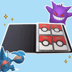 Pokémon ME02 - Portafolio de 4 Bolsillos - Carpeta Oficial de Coleccionista para Almacenamiento Seguro de Cartas de Pokémon, Ideal para Coleccionistas y Jugadores