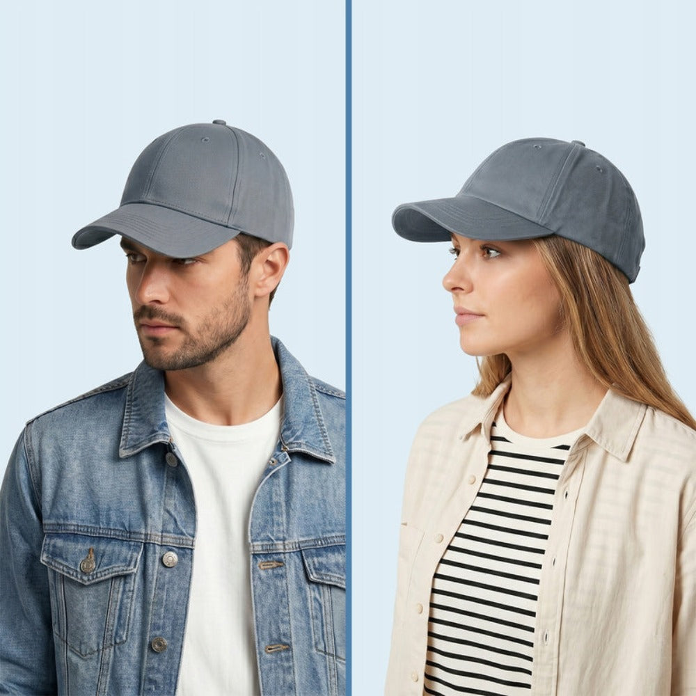 Gorra de béisbol unisex ajustable azul claro con visera perfilada que protege los ojos y la cara del sol, gorra de béisbol para hombre, gorra de béisbol para mujer, gorra de béisbol para hombre, accesorio cómodo para la cabeza para uso diario y actividade