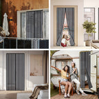 Mosquitera magnética para puerta o ventana | Balcón, patio y ventilación del hogar