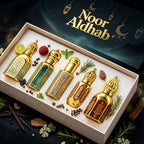Set de Cinco Aceites Esenciales Árabes con Fragancias Únicas, Eau de Toilette Fresco (15 ml x 5), Fragancia de Larga Duración, Eau de Toilette Unisex con Aceite Esencial, Adecuado para Regalos del Día de la Madre, San Valentín, Perfume para el Cabello par