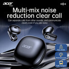Auriculares Bluetooth | [Acer Modelo Nuevo 2026] Auriculares Inalámbricos TWS, Estéreo con Graves Potentes + Reducción de Ruido en Llamadas