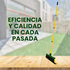 PLANTAWA Cepillo para Césped Artificial con Mango Extensible Desmontable 0,80–1,40 m | Limpieza, Peinado y Mantenimiento de Césped Sintético, Alfombrillas y Jardín