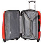 Maleta para elegir de 28" 24" 20" 18" pulgadas / Dimensiones Aproximadamente 75 X 50 X 30 Cm O 68 X 41 X 25 Cm O Cabina 55 X 40 X 20 Cm O De Mano 50 X 34 X 18 Cm con Ruedas Desmontables / Equipaje de Mano ABS+ de Alta Calidad, Equipaje para el Avión con C