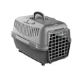 GREATOOL Transportin Gato Perro Pequeño, 48 x 32 x 32cm, Transportin para Gatos Perro Portátil y Transpirable, Mascotas Perros Gatos Accesorios, Transportín de Plástico
