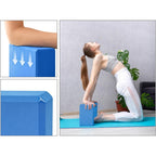 4pc - Bloque de yoga de alta densidad - ladrillo de soporte sólido de yoga negro / Rosa / verde / morado / negro, ladrillo de yoga universal para hombres y mujeres, ladrillo de yoga ligero de 500g, adecuado para fitness, baile, estiramiento, peso ligero,