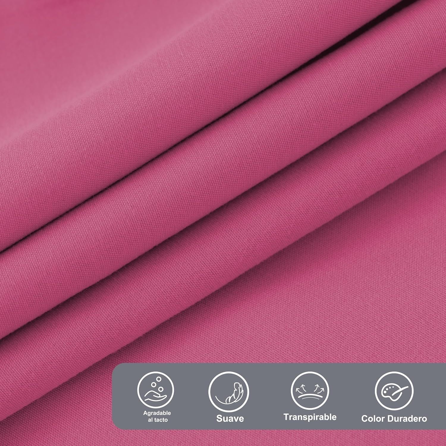 Juego de cama de tres piezas, suave y cómodo, adecuado para todas las estaciones, rosa, azul, rojo rosa, negro, gris, blanco, adecuado para camas de 90 CM, 105 CM, 135 CM, 150 CM, 180 CM