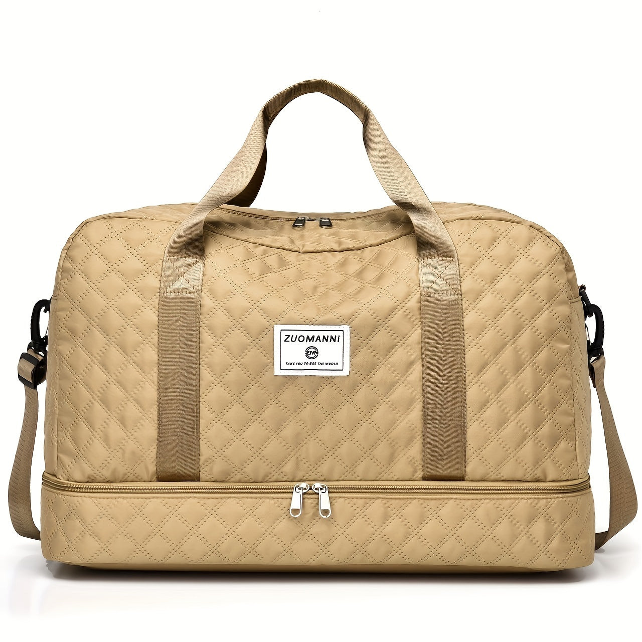 Bolso de Fitness Moda Exterior Corto Bolso de Viaje para Mujer Bolso de Equipaje Plegable de Ocio y Moda de Gran Capacidad para Viajes de Negocios Portátil