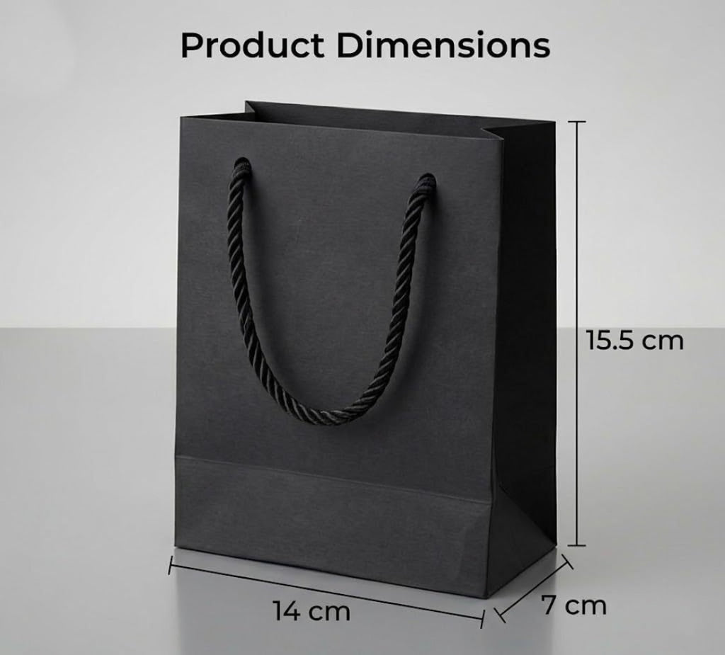 Pack de 12 Bolsas LUJO para Regalo con Asas de Cuerda,Bolsa Premium de Papel Grueso 230GSM，Fondo Reforzado, Ideales para Regalos, Eventos y Uso Profesional