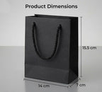 Pack de 12 Bolsas LUJO para Regalo con Asas de Cuerda,Bolsa Premium de Papel Grueso 230GSM，Fondo Reforzado, Ideales para Regalos, Eventos y Uso Profesional