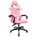 Silla Gaming para Escritorio, Oficina y Juegos Online Giratoria. Silla Cmoda de Altura Ajustable para Gaming ergonmica, de piel sintética. Silla racing de gaming videojuegos y de oficina. Es ergonmica y con diseño moderno (S001 7499 8499 )
