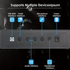 Conjunto de Piano Teclado Eléctrico de 61 Teclas, Diseñado para Principiantes, con 500 Sonidos y un Modo de Enseñanza de Tres Niveles, Incluye un Soporte, Taburete, Pantalla LCD y Atril