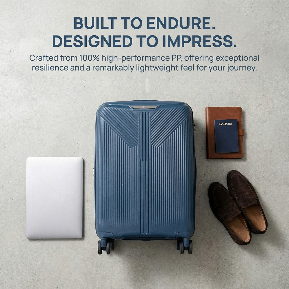 Maleta espaciosa de PP de 28" diseñada para equipaje de factura. Cuenta con ruedas silenciosas, cerradura antirrobo con contraseña y construcción duradera. Perfecta para viajes de larga distancia, viajes familiares y viajes diarios, un imprescindible para