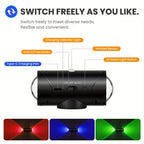 1pc O 2pcs O 4pcs Luz Nocturna con Sensor de Inducción RGB con Cable USB, Batería Grande de 1500Mah, Modo de Luz Constante e Inducción, Utilizada para Interiores, Cocina, Dormitorio, Escaleras, Etc.