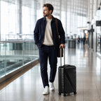 Maleta de 20 Pulgadas, Carcasa Ligera de ABS, Cerradura Numérica, 4 Ruedas Giratorias 360°, Asa Telescópica de Aluminio, Varilla Regular / Ancha