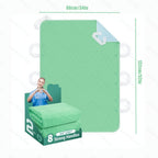 Paquete de 4 (132X86Cm)/Paquete de 2 (91X86Cm)/Paquete de 1 (91X86Cm) Protectores Extra Absorbentes Lavables, Protectores de Secado Rápido para Cama, Protectores Reutilizables Lavables para Perros, Pañales