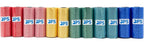 540/1080 Bolsas de Caca Perro Bolsas para Excrementos de Perros para Mascotas Animales Domésticos Pack de 36/72 Rollos Multicolor 32*22cm BPS-5395