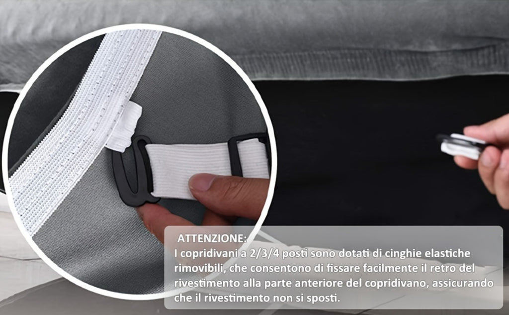 Fundas para Sofá de Terciopelo Ystyle, Funda para Sofá de 3 Plazas con Apoyabrazos, Funda Antirrayaduras para Gatos, Funda Elástica para Sofá, Funda Universally Lavable y Antideslizante, Gris