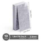 Panel de pared autoadhesivo 100 piezas | Cocina baño salón y renovación DIY