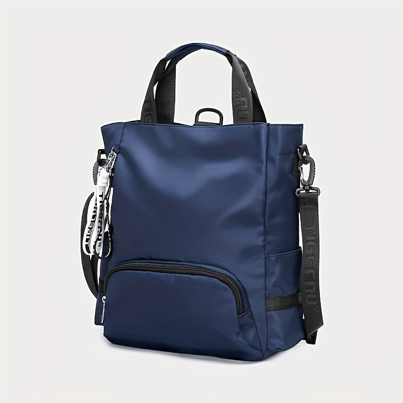 Mochila espaciosa para mujer, diseño casual ligero, versátil para viajes de negocios cortos, apta tanto para hombres como para mujeres, y se puede usar como una bandolera de un solo hombro