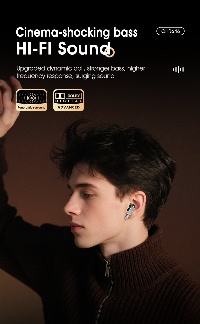 Auriculares Bluetooth | Auriculares inalámbricos Acer Ohr646 originales y oficiales, intrauditivos, inalámbricos 6.0 ANC con reducción activa de