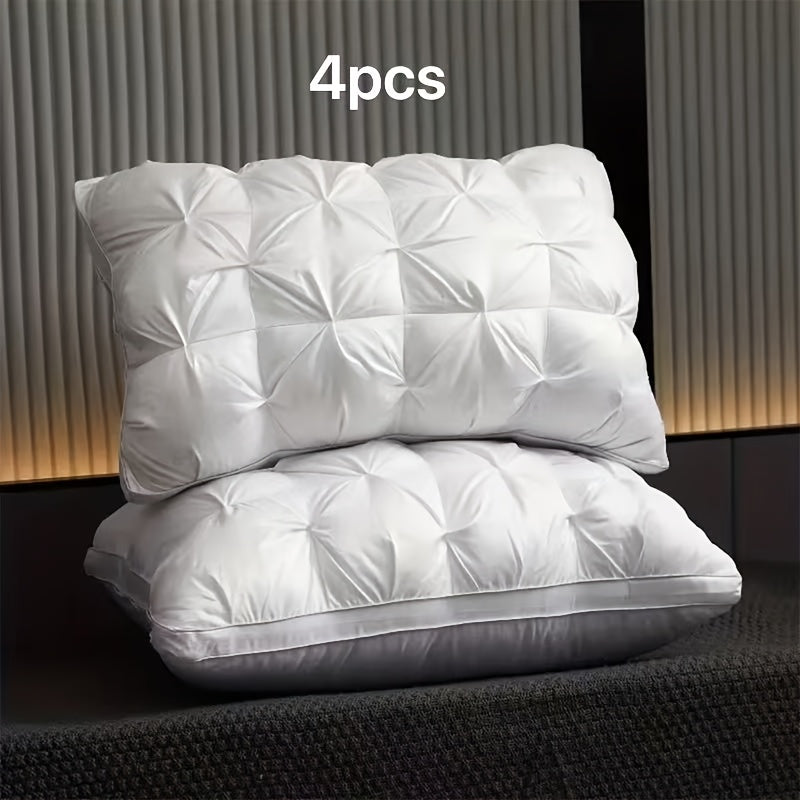 Almohada Premium Hotel Honghu, Material de Fibra Coreana Mejorado, Suavidad de Cinco Estrellas