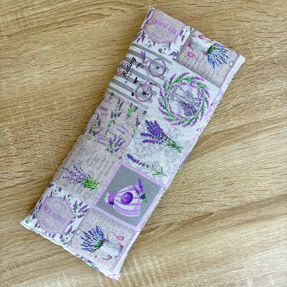 Bolsitas de semillas para microondas, 30 x 13 cm, multiusos, terapia de frío y calor para aliviar dolores musculares, menstruales y de cuello. Aptas para microondas y congelador. Hecho a mano. Terapia de frío y calor. Alivia calambres, cólicos y migrañas.