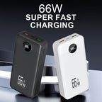 Power bank para carga durante viajes y uso diario | 50000 mAh y 66 W