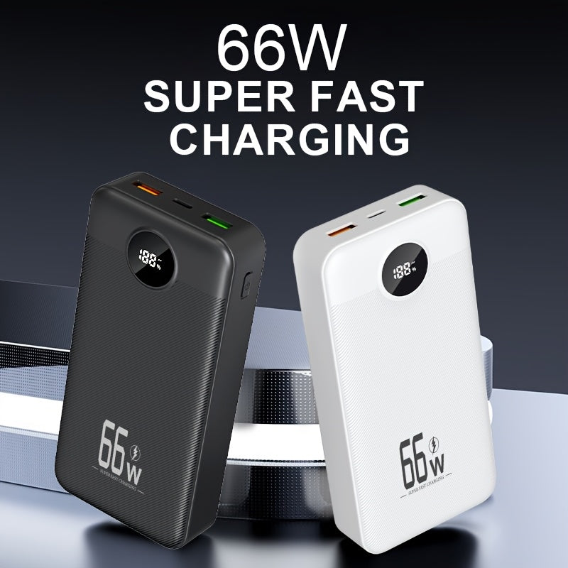 Power bank para carga durante viajes y uso diario | 50000 mAh y 66 W