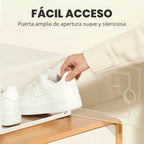RELAXTY Pack Organizador de Calzado – Cajas DE Zapatos Transparentes Apilables con Apertura Frontal, Sistema Antivuelco y Ventilación